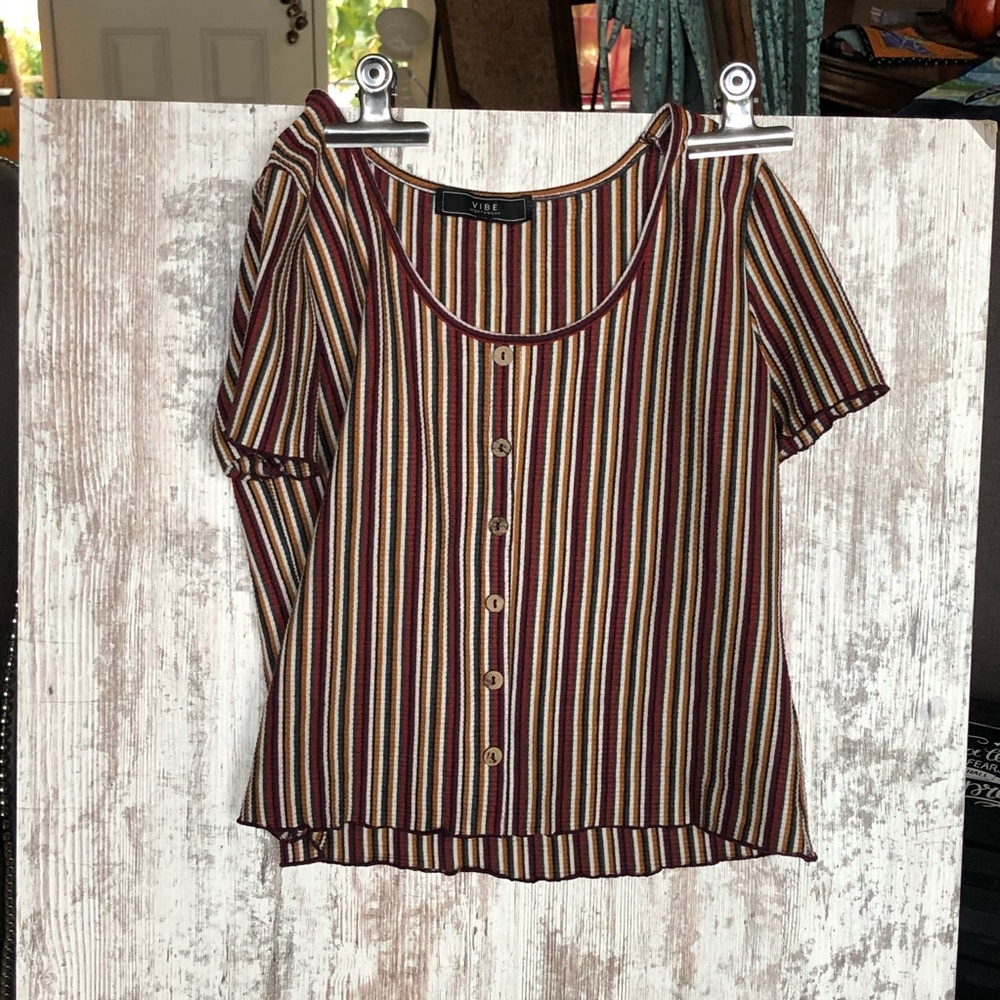Striped Multi Colored Shirt for sale